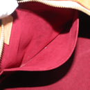 LOUIS VUITTON Monogram Multicolor Claudia Hand Bag White M40193 LV Auth 145078-19