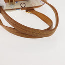 LOUIS VUITTON Monogram Multicolor Claudia Hand Bag White M40193 LV Auth 145078-7