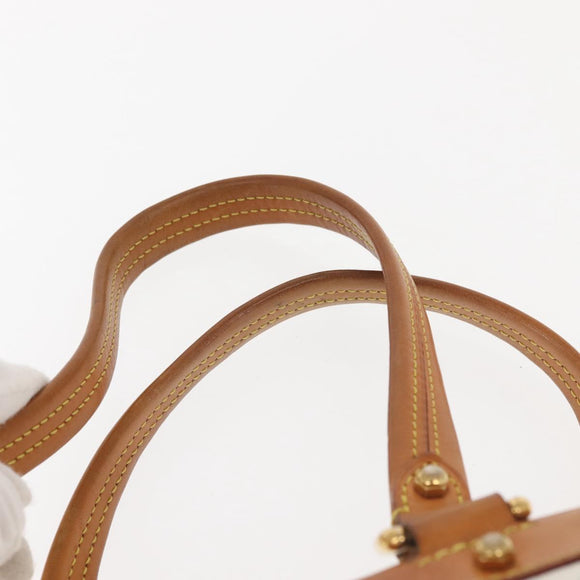 LOUIS VUITTON Monogram Multicolor Claudia Hand Bag White M40193 LV Auth 145078