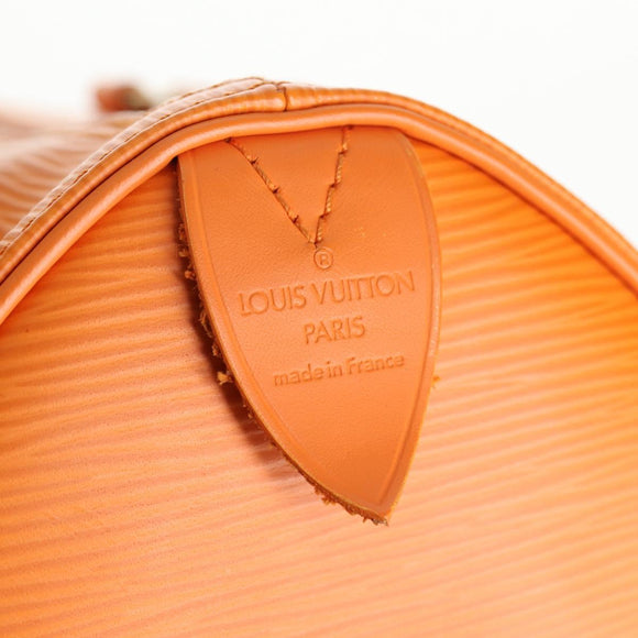 LOUIS VUITTON Epi Speedy 25 Hand Bag Orange Mandarin M5903H LV Auth 145079V