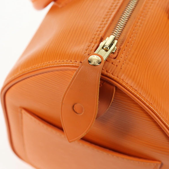 LOUIS VUITTON Epi Speedy 25 Hand Bag Orange Mandarin M5903H LV Auth 145079V