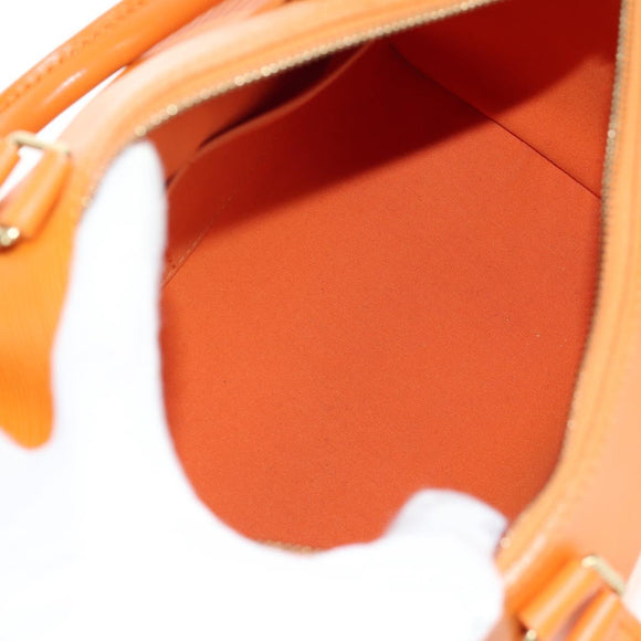 LOUIS VUITTON Epi Speedy 25 Hand Bag Orange Mandarin M5903H LV Auth 145079V