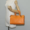 LOUIS VUITTON Epi Speedy 25 Hand Bag Orange Mandarin M5903H LV Auth 145079V-25