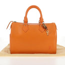 LOUIS VUITTON Epi Speedy 25 Hand Bag Orange Mandarin M5903H LV Auth 145079V-12