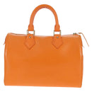 LOUIS VUITTON Epi Speedy 25 Hand Bag Orange Mandarin M5903H LV Auth 145079V-2