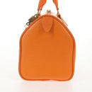 LOUIS VUITTON Epi Speedy 25 Hand Bag Orange Mandarin M5903H LV Auth 145079V-3
