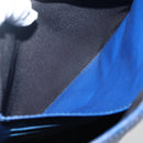 LOUIS VUITTON Taiga Pochette Voyage MM Clutch Bag Blue M30575 LV Auth 145081-19