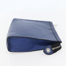 LOUIS VUITTON Taiga Pochette Voyage MM Clutch Bag Blue M30575 LV Auth 145081-4