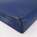 LOUIS VUITTON Taiga Pochette Voyage MM Clutch Bag Blue M30575 LV Auth 145081-7