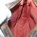 LOUIS VUITTON Damier Ebene Trousse Makeup Pouch N51982 LV Auth 145083-23