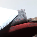 LOUIS VUITTON Damier Ebene Trousse Makeup Pouch N51982 LV Auth 145083-12