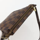 LOUIS VUITTON Damier Ebene Trousse Makeup Pouch N51982 LV Auth 145083-6
