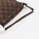 LOUIS VUITTON Damier Ebene Trousse Makeup Pouch N51982 LV Auth 145083-8