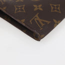 LOUIS VUITTON Monogram Bucket GM Accessory Pouch LV Auth 145092-16