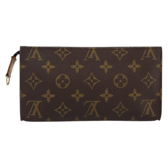 LOUIS VUITTON Monogram Bucket GM Accessory Pouch LV Auth 145093