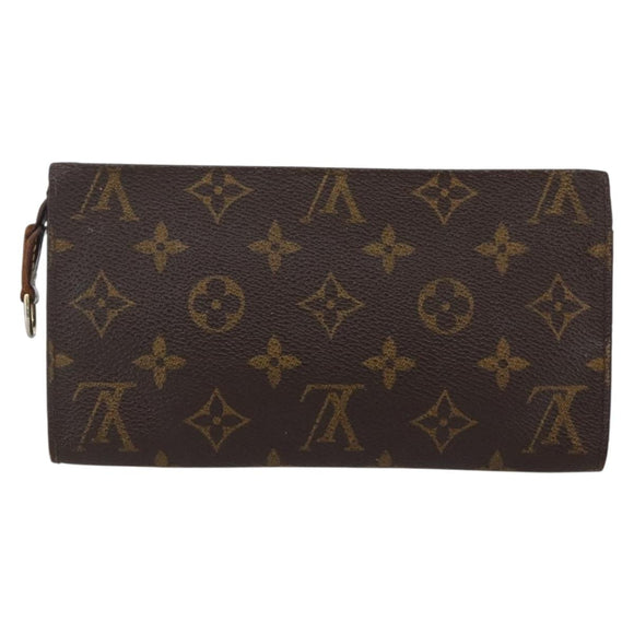 LOUIS VUITTON Monogram Bucket GM Accessory Pouch LV Auth 145094