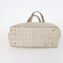 CHANEL New Travel Line Tote Bag Nylon 2Set Black Beige CC Auth 145095-7