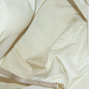 CHANEL New Travel Line Tote Bag Nylon 2Set Black Beige CC Auth 145095-9