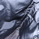 PRADA Hand Bag Nylon Black Silver Auth 145124-22