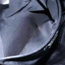 PRADA Hand Bag Nylon Black Silver Auth 145124-23