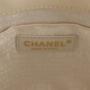 CHANEL Tote Bag Canvas Black Gold CC Auth 145125V-20