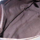 GUCCI GG Canvas Shoulder Bag Beige Silver 114273 Auth 145126-17