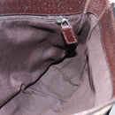 GUCCI GG Canvas Shoulder Bag Beige Silver 114273 Auth 145126-18