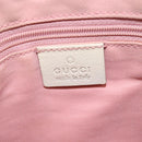 GUCCI GG Canvas Shoulder Bag Beige Silver 145809 Auth 145127-15