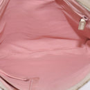 GUCCI GG Canvas Shoulder Bag Beige Silver 145809 Auth 145127-16