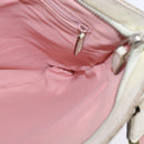 GUCCI GG Canvas Shoulder Bag Beige Silver 145809 Auth 145127-17