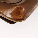 LOUIS VUITTON Monogram Vernis Thompson Street Bag Bronze M91124 LV Auth 145132-17