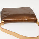 LOUIS VUITTON Monogram Vernis Thompson Street Bag Bronze M91124 LV Auth 145132-6