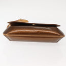 LOUIS VUITTON Monogram Vernis Thompson Street Bag Bronze M91124 LV Auth 145132-5