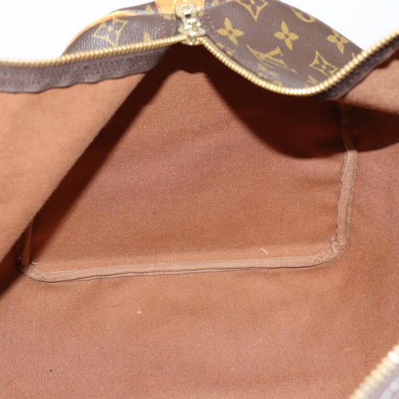LOUIS VUITTON Monogram Keepall 55 Boston Bag M41424 LV Auth 145141