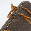 LOUIS VUITTON Monogram Keepall 55 Boston Bag M41424 LV Auth 145141-6