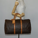 LOUIS VUITTON Monogram Keepall 50 Boston Bag M41426 LV Auth 145143-22