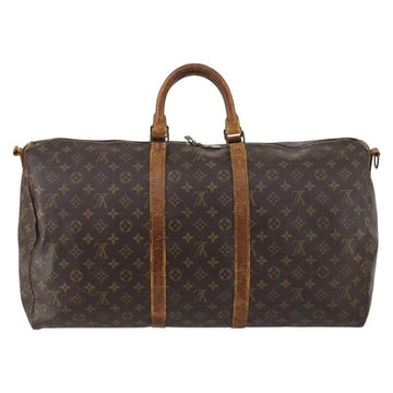 LOUIS VUITTON Monogram Keepall Bandouliere 55 Boston Bag M41414 LV Auth 145145 - 0