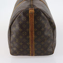 LOUIS VUITTON Monogram Keepall Bandouliere 55 Boston Bag M41414 LV Auth 145145-3