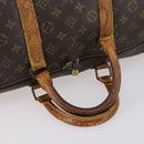 LOUIS VUITTON Monogram Keepall Bandouliere 55 Boston Bag M41414 LV Auth 145145-8