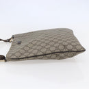 GUCCI GG Supreme Shoulder Bag PVC Beige Gold 201446 Auth 145148-3