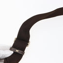 GUCCI GG Supreme Shoulder Bag PVC Beige Gold 201446 Auth 145148-14