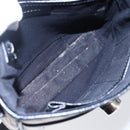 BURBERRY Nova Check Shoulder Bag Canvas Leather Beige Silver Auth 145153-11