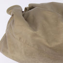 LOEWE Anagram Nappa Aire Hand Bag Leather Gold Auth 145155-15