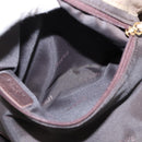 LOEWE Anagram Nappa Aire Hand Bag Leather Gold Auth 145155-20