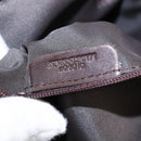 LOEWE Anagram Nappa Aire Hand Bag Leather Gold Auth 145155-12