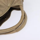 LOEWE Anagram Nappa Aire Hand Bag Leather Gold Auth 145155-8