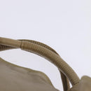 LOEWE Anagram Nappa Aire Hand Bag Leather Gold Auth 145155-9