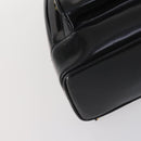 GUCCI Bamboo Body Bag Patent leather Black Gold 003 3444 0027 Auth 145161-14