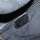 GUCCI Bamboo Body Bag Patent leather Black Gold 003 3444 0027 Auth 145161-17