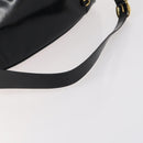 GUCCI Bamboo Body Bag Patent leather Black Gold 003 3444 0027 Auth 145161-7